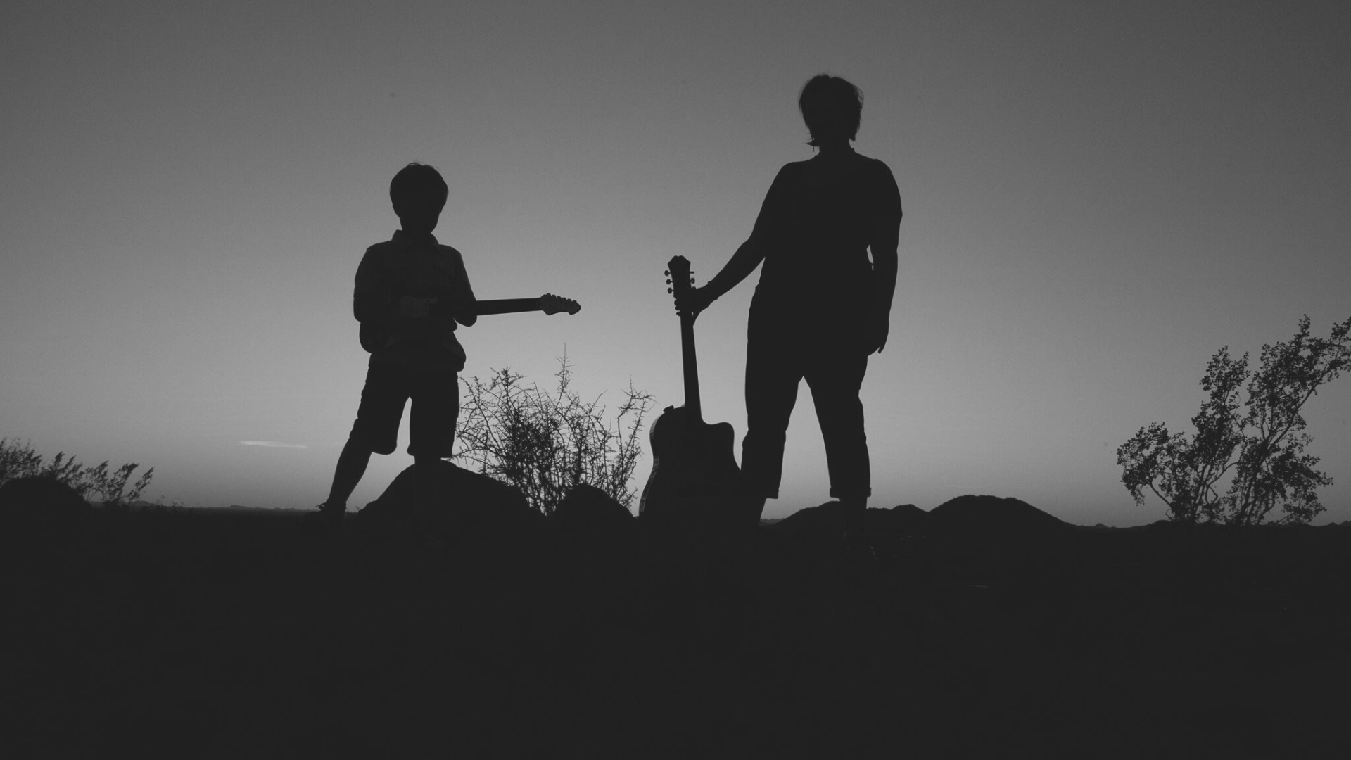 Grey Guitar